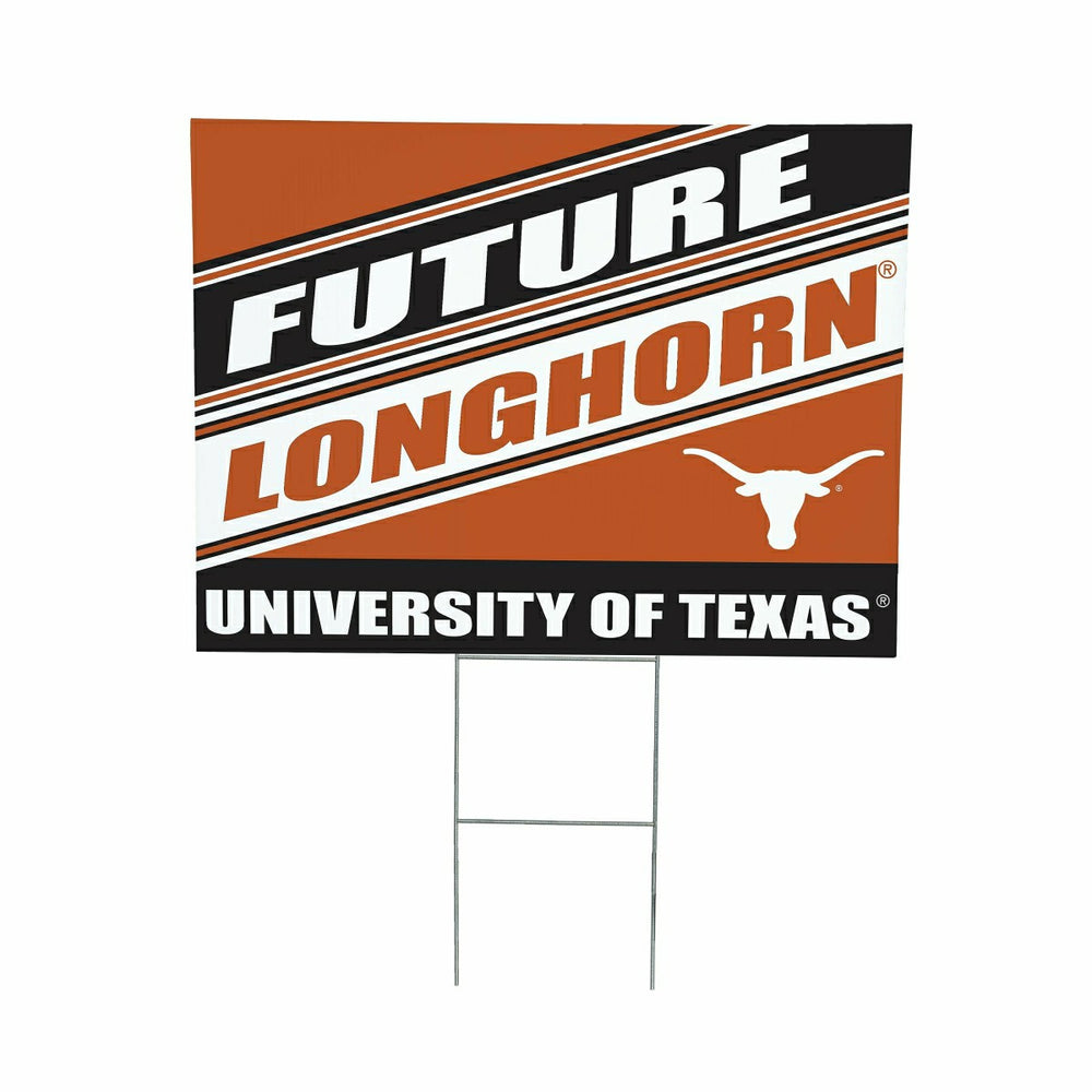 University of Texas Coroplast Yard Sign, Future Student, Collegiate, Home