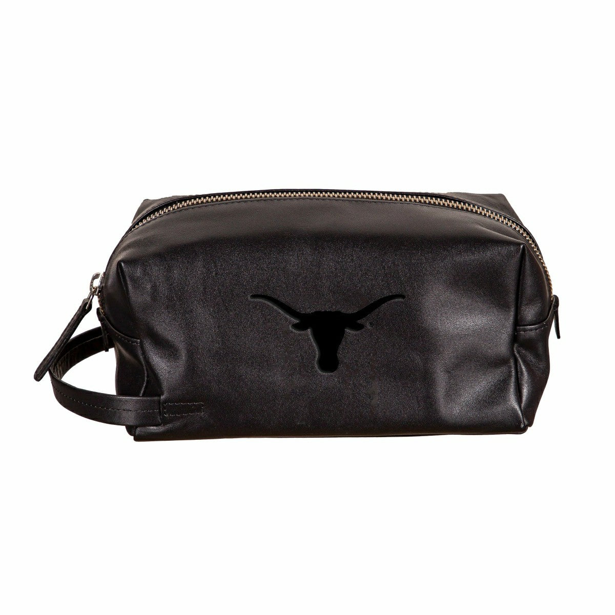 University of Texas, Embossed Toiletry Bag, Black, Collegiate, Home