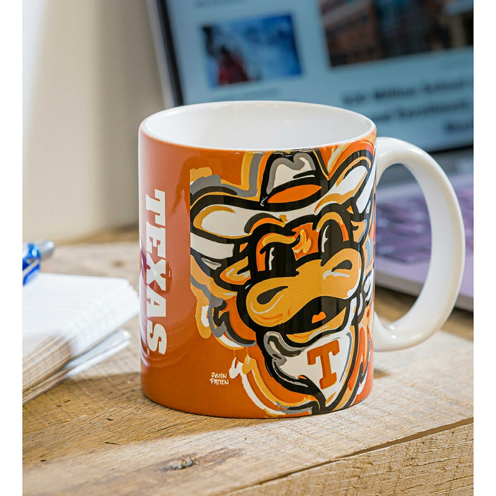 University of Texas, 11oz Mug Justin Patten, Collegiate, Home
