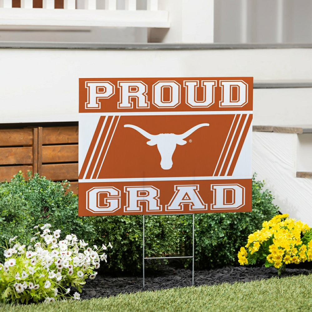 University of Texas Coroplast Yard Sign Graduate, Collegiate, Home