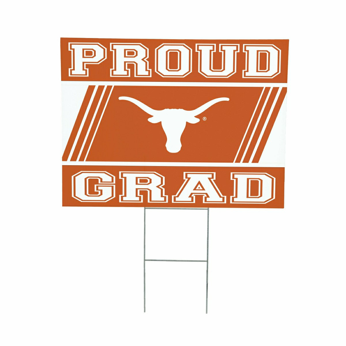 University of Texas Coroplast Yard Sign Graduate, Collegiate, Home