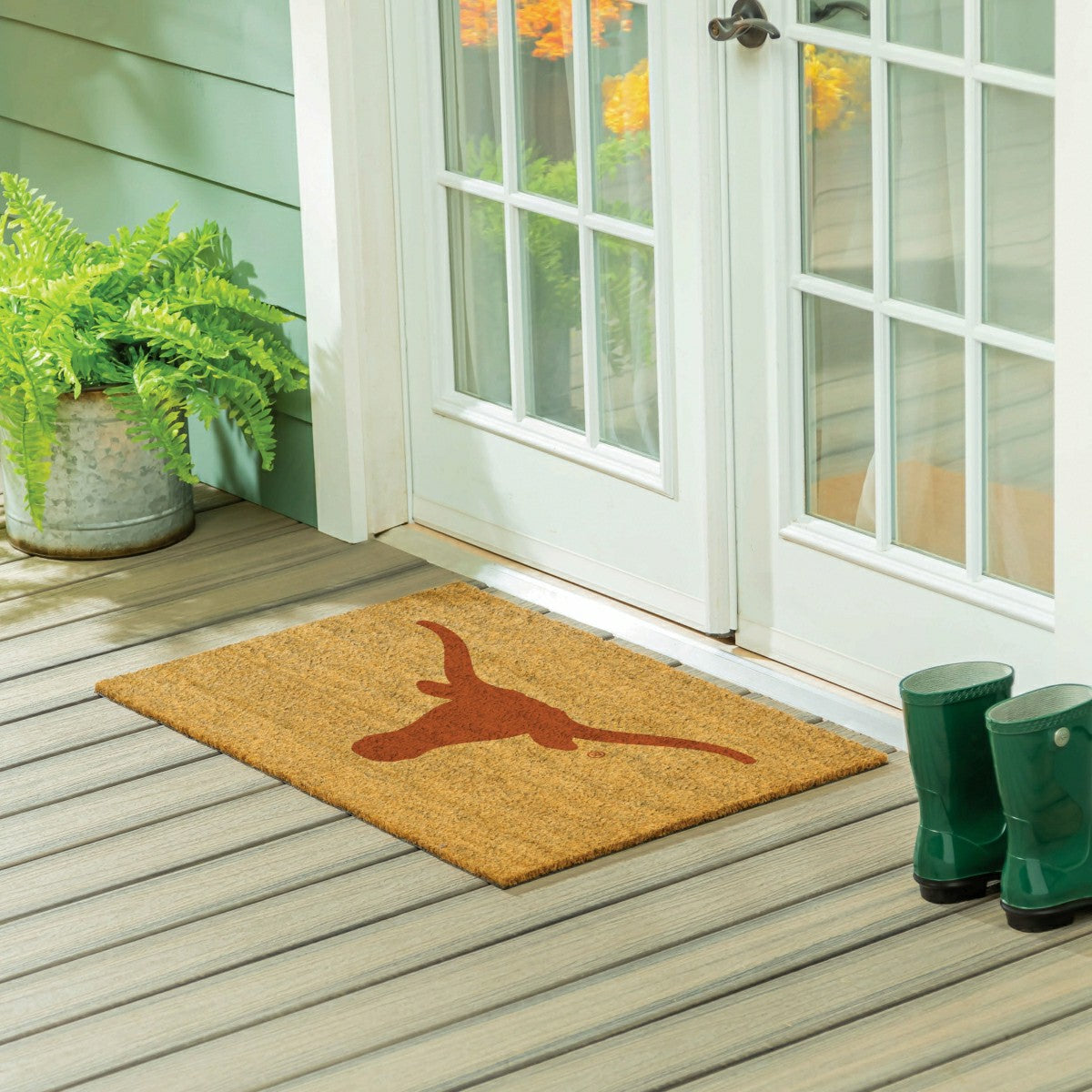 University of Texas Large Full Color Coir Mat, 36"x24", Collegiate
