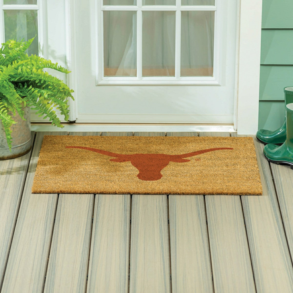 University of Texas Large Full Color Coir Mat, 36"x24", Collegiate