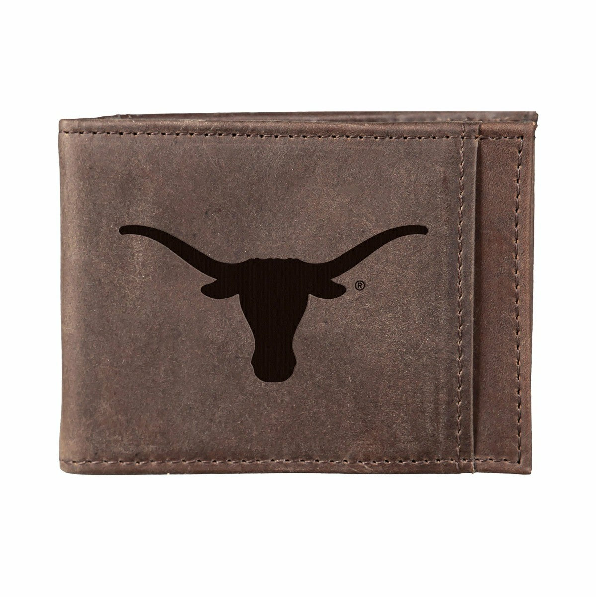 Front Pocket Wallet w/ RFID Blocking, University of Texas, Brown, Collegiate, Home