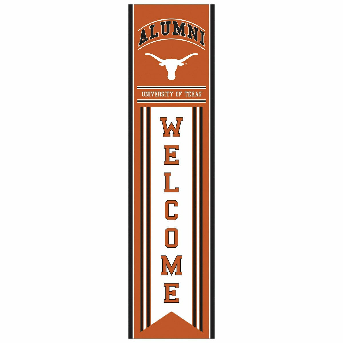 University of Texas Alumni Single Sided Large Leaner, 46", Collegiate, Home