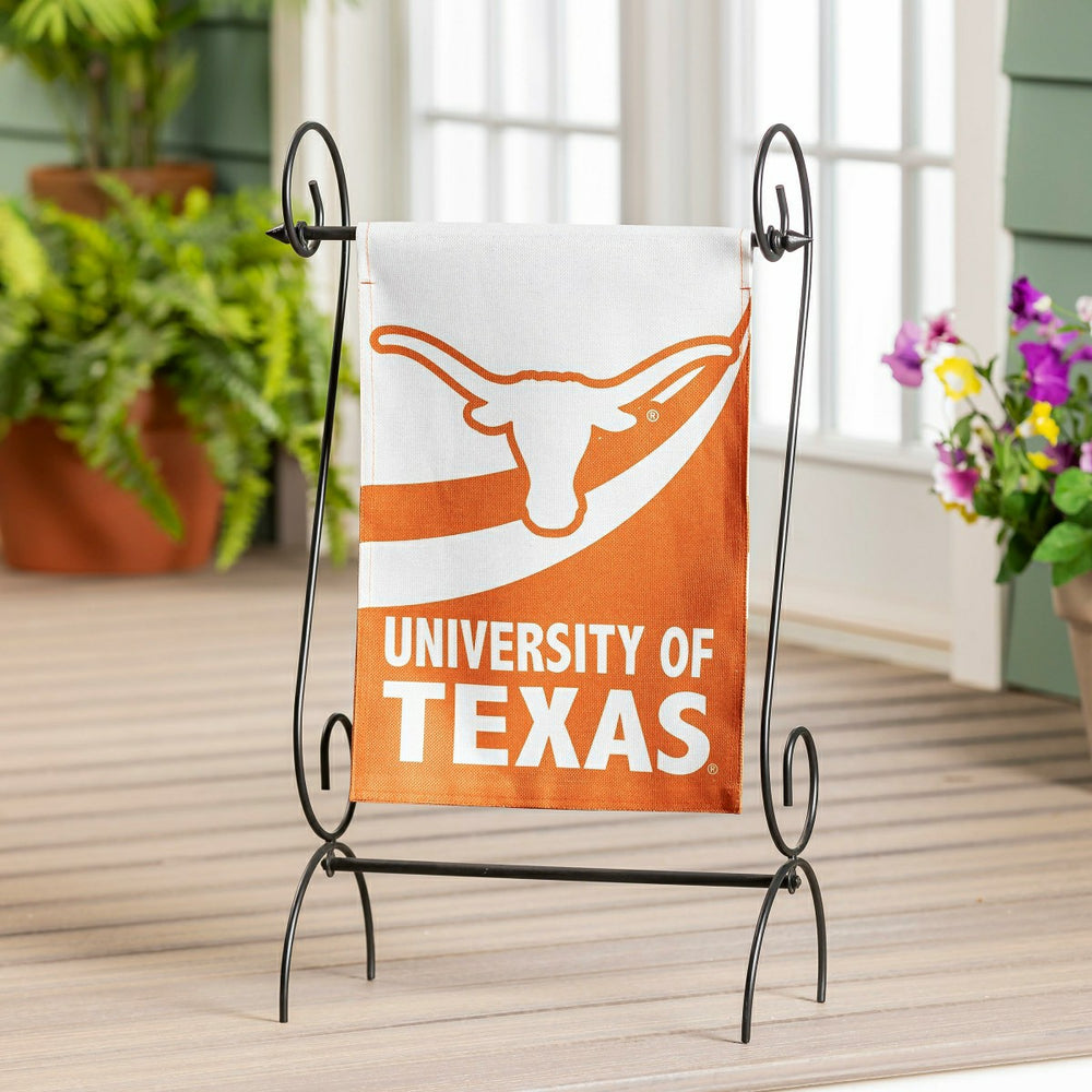 University of Texas Burlap Flag GDN Size, Collegiate, Home