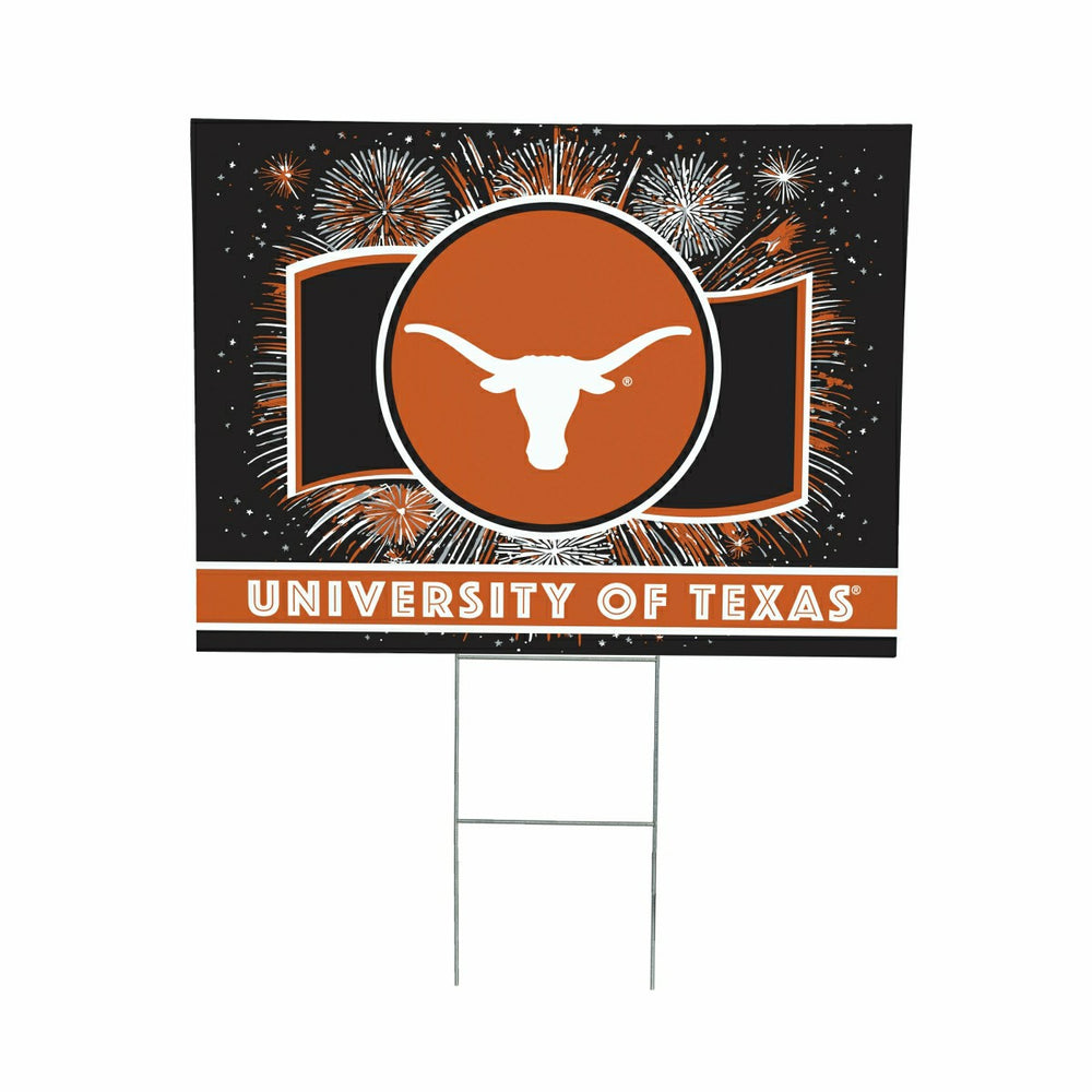 University of Texas Yard Sign, Patriotic, Collegiate, Home