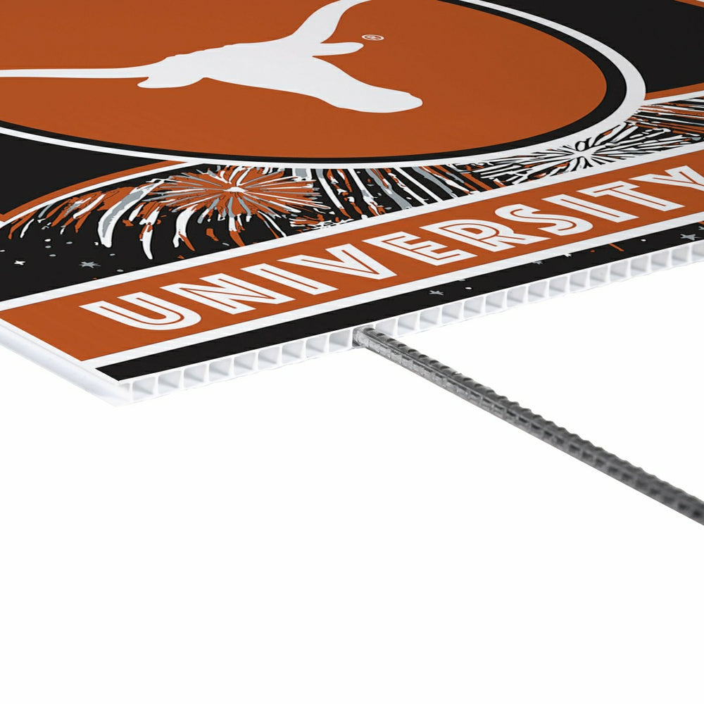 University of Texas Yard Sign, Patriotic, Collegiate, Home