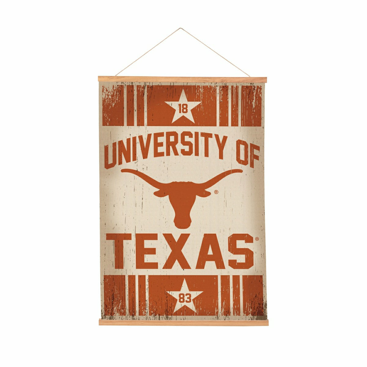 University of Texas, Canvas Wall Tapestry, Medium, 36x24, Collegiate, Home