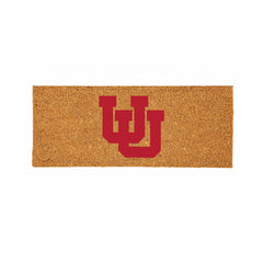 University of Utah Extra Large Full Color Coir Mat, 60"x24", Collegiate