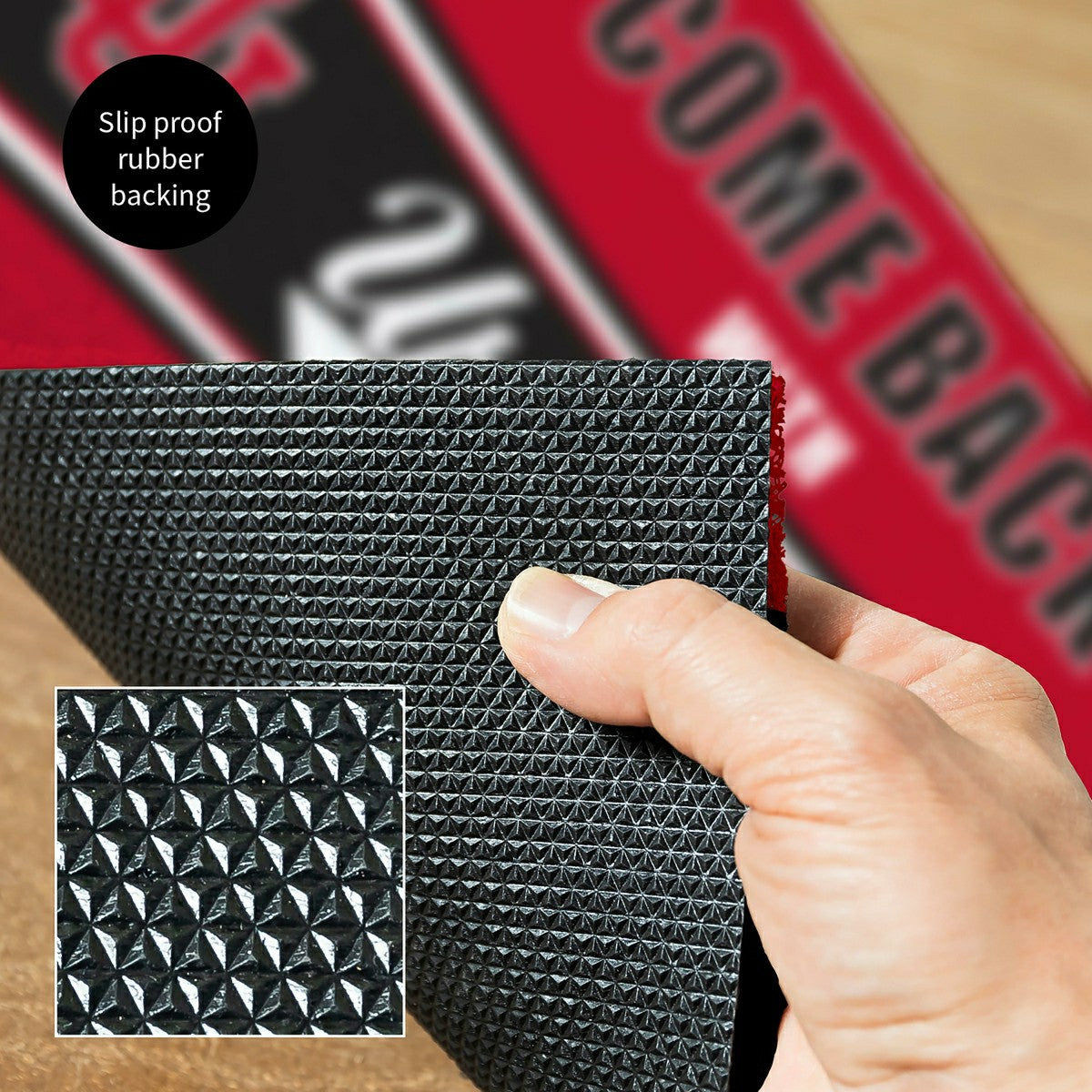 28" x 16" PVC Trapper Mat, Come Back with Tickets, University of Utah, Collegiate