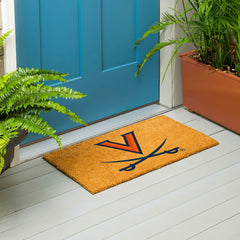 Coir Mat, 16"x28", University of Virginia, Collegiate