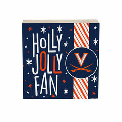 University of Virginia Block, Holiday, 6x6, Collegiate, Home