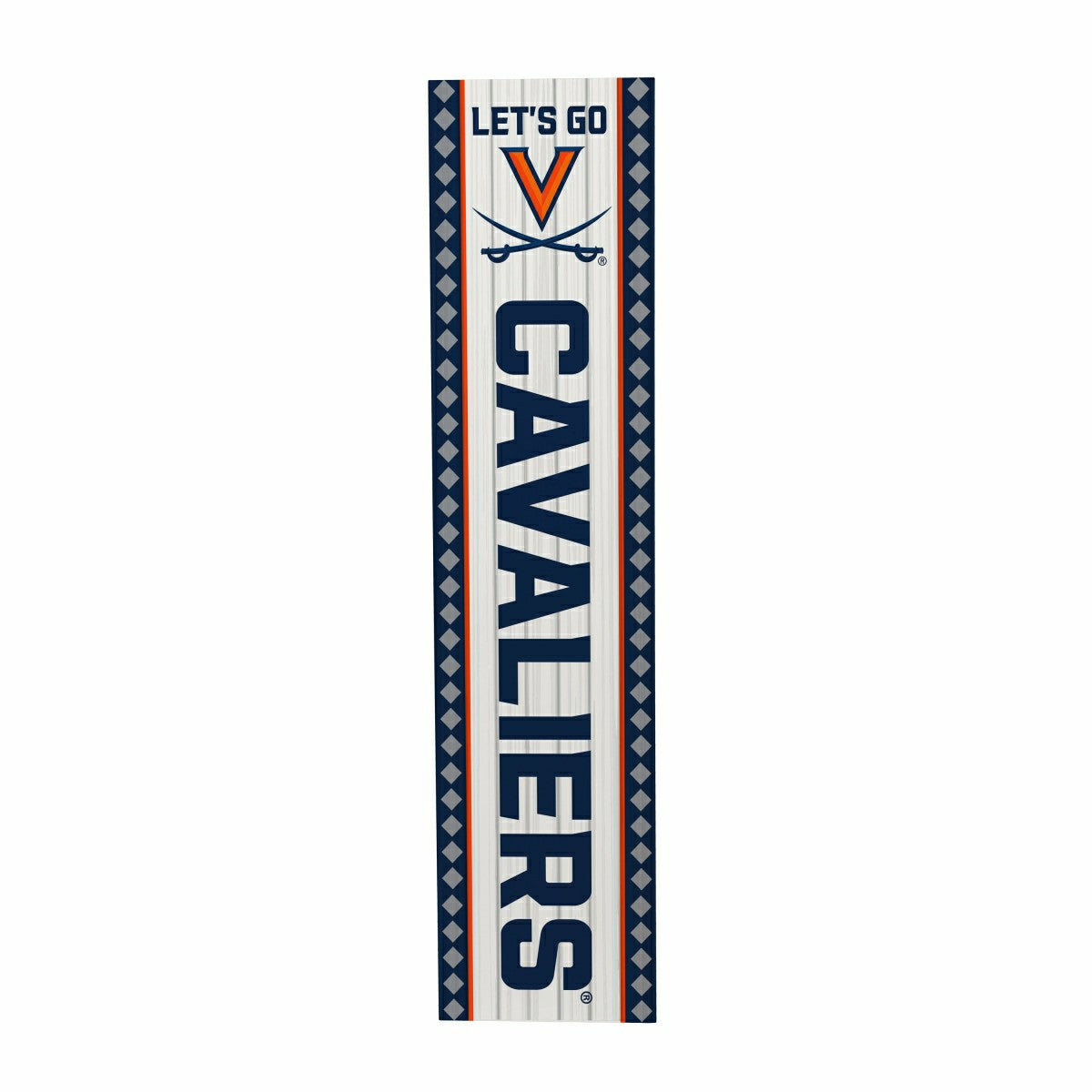 47" Double Sided Leaner, University of Virginia, Christmas, Collegiate, Home