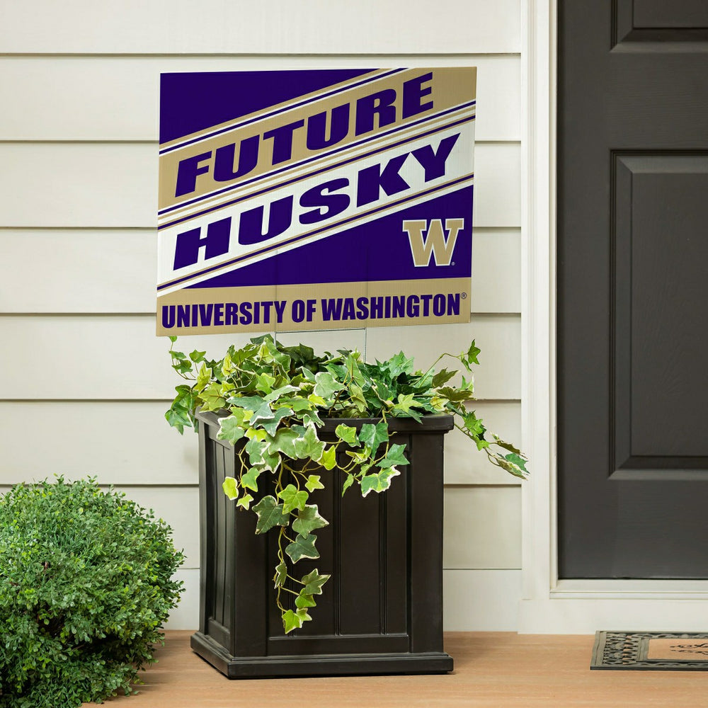 University of Washington Coroplast Yard Sign, Future Student, Collegiate, Home