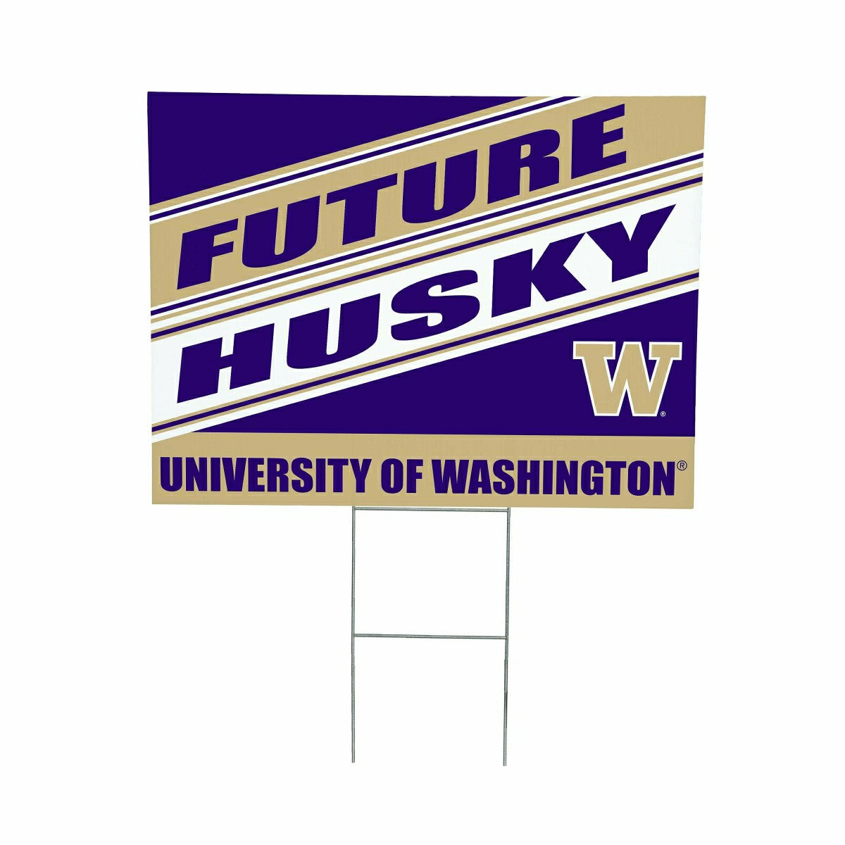 University of Washington Coroplast Yard Sign, Future Student, Collegiate, Home