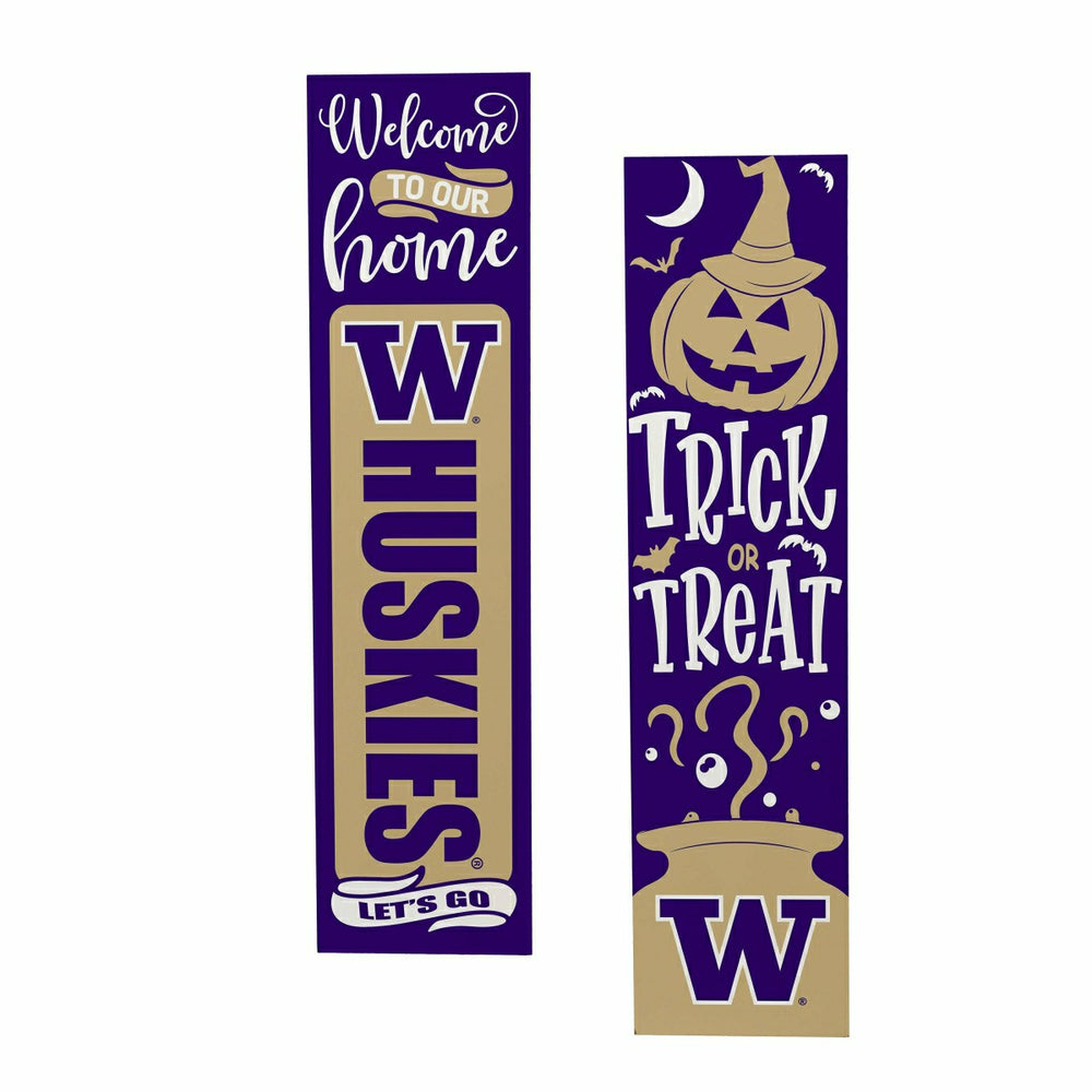 Universitiy of Washington 47" Double Sided Leaner, Halloween, Collegiate, Home