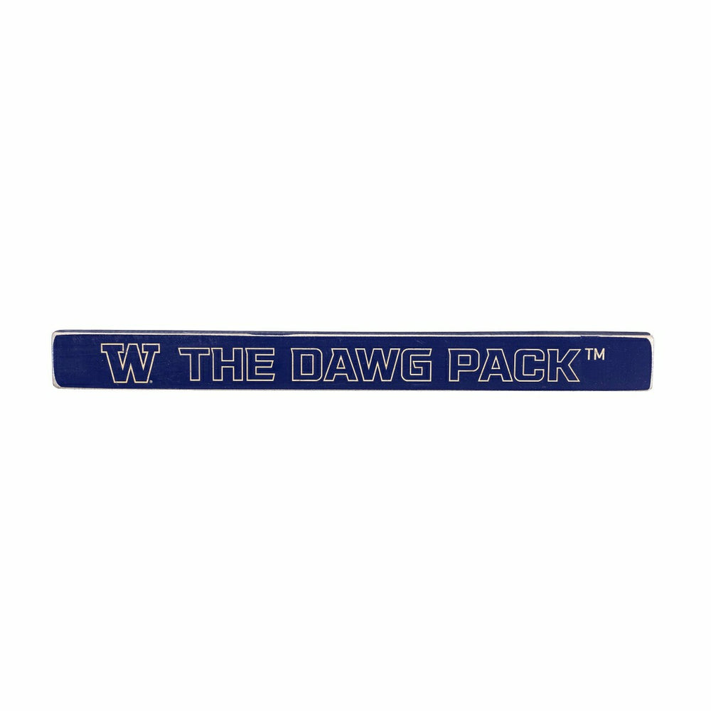 University of Washington Engraved Wood Sign, 1.5" x 18", Collegiate, Home