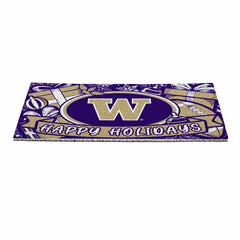 University of Washington Holiday PVC Mat, 28"x16", Collegiate