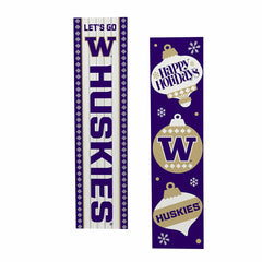 Universitiy of Washington 47" Double Sided Leaner, Christmas, Collegiate, Home