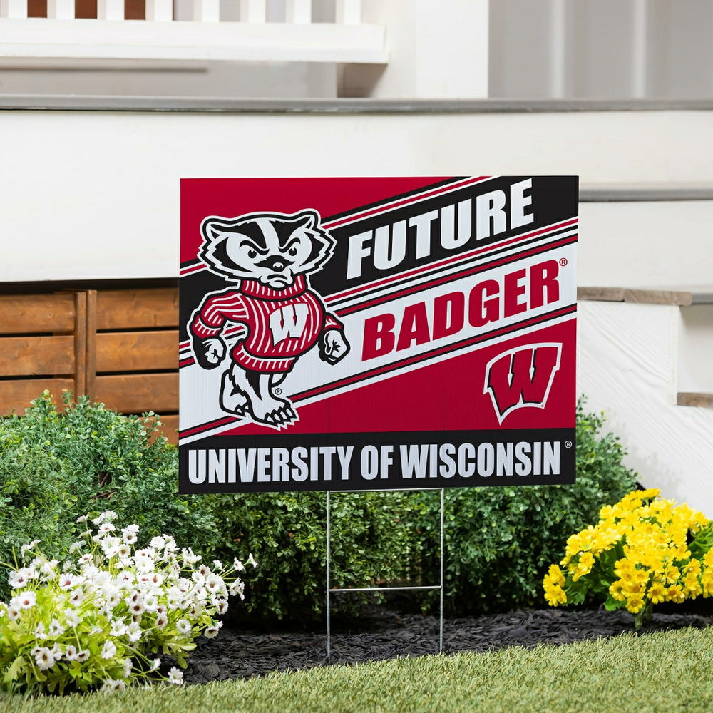 University of Wisconsin-Madison Coroplast Yard Sign, Future Student, Collegiate, Home