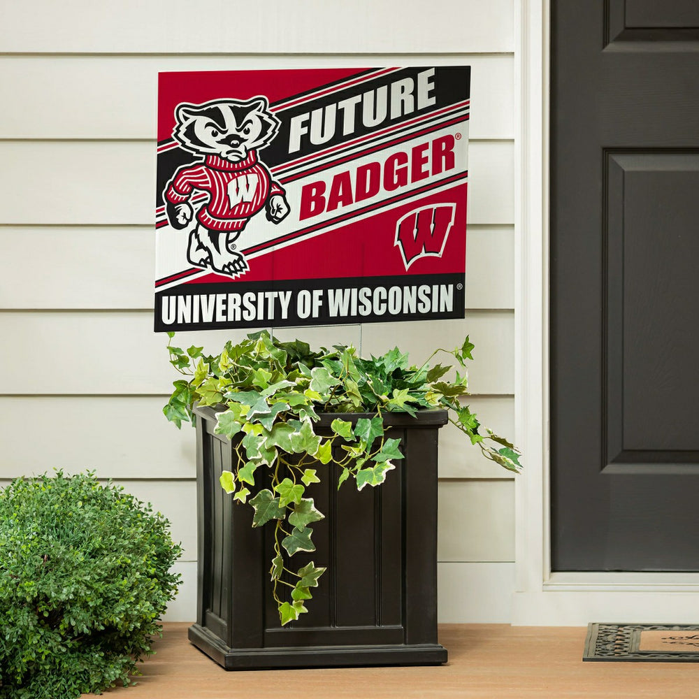 University of Wisconsin-Madison Coroplast Yard Sign, Future Student, Collegiate, Home