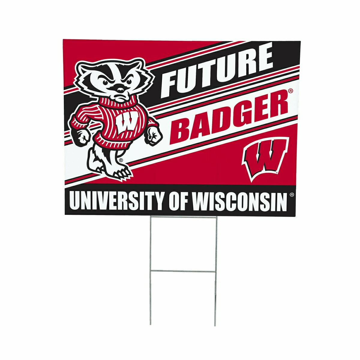 University of Wisconsin-Madison Coroplast Yard Sign, Future Student, Collegiate, Home