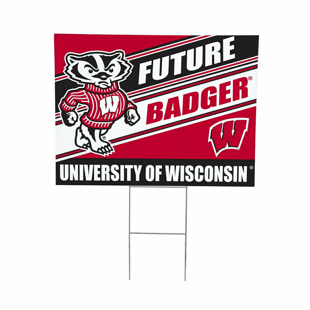 University of Wisconsin-Madison Coroplast Yard Sign, Future Student, Collegiate, Home
