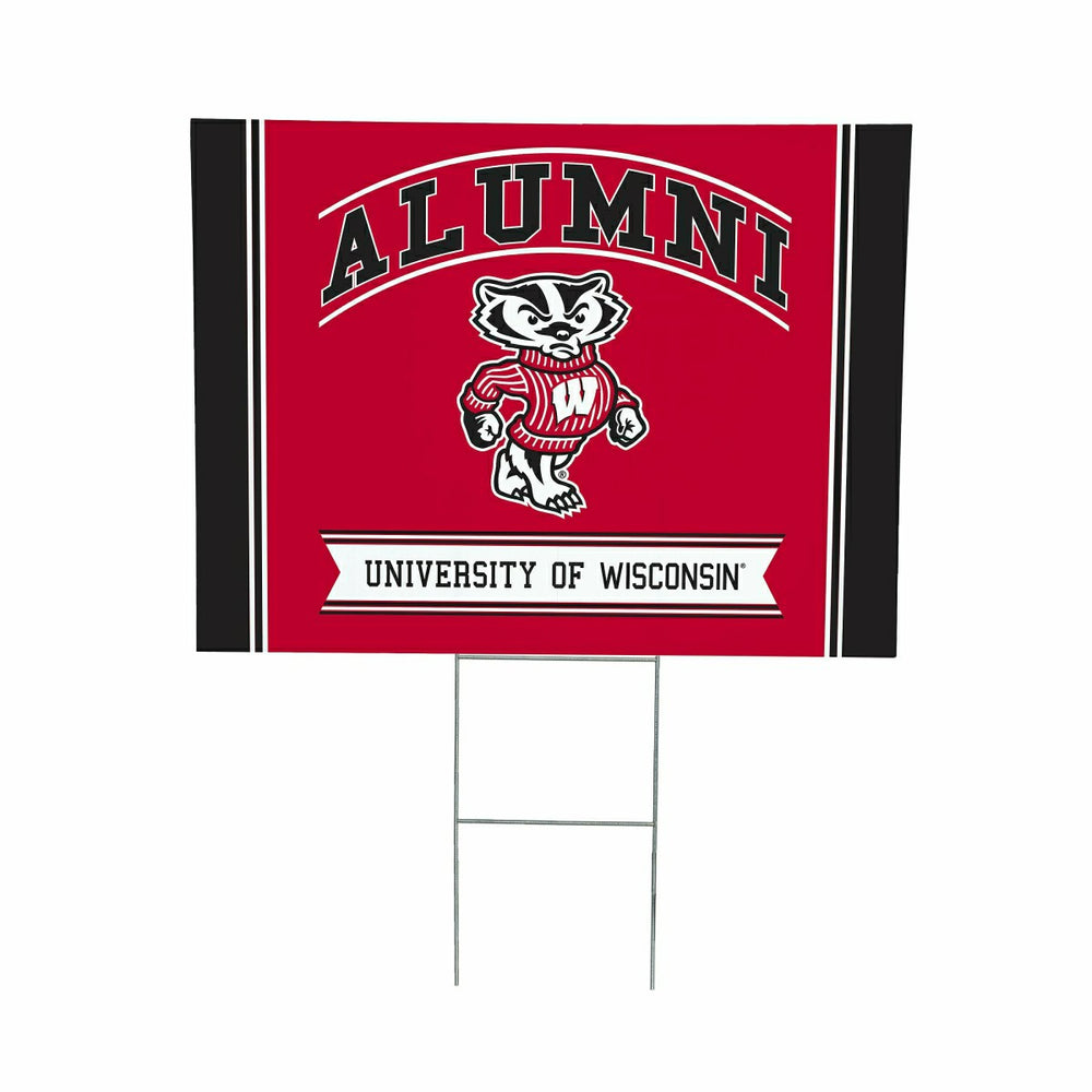 University of Wisconsin-Madison Coroplast Yard Sign Alumni, Collegiate, Home