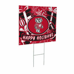 University of Wisconsin-Madison Yard Sign, Holiday, Collegiate, Home