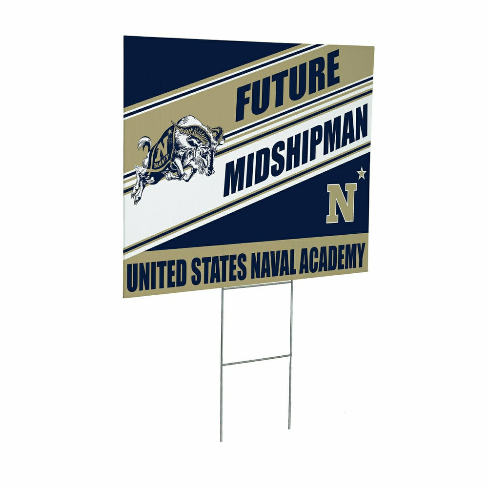 US Naval Academy Coroplast Yard Sign, Future Student, Collegiate, Home