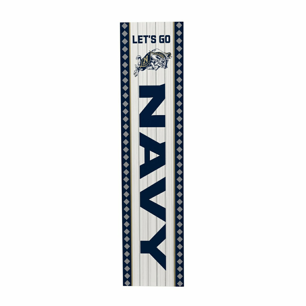 47" Double Sided Leaner, US Naval Academy, Christmas, Collegiate, Home
