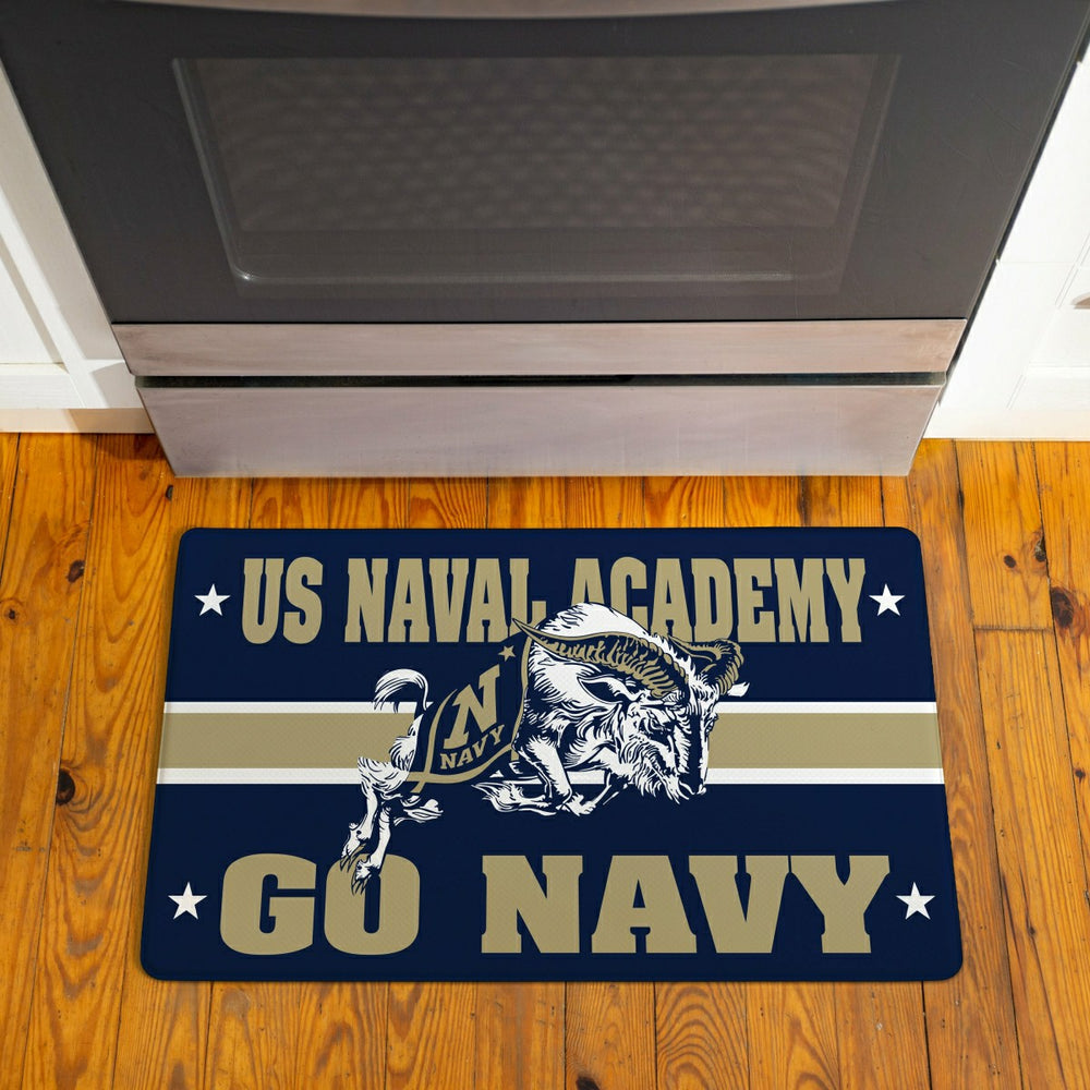 US Naval Academy Anti-Fatigue Mat, 18"x30", Collegiate