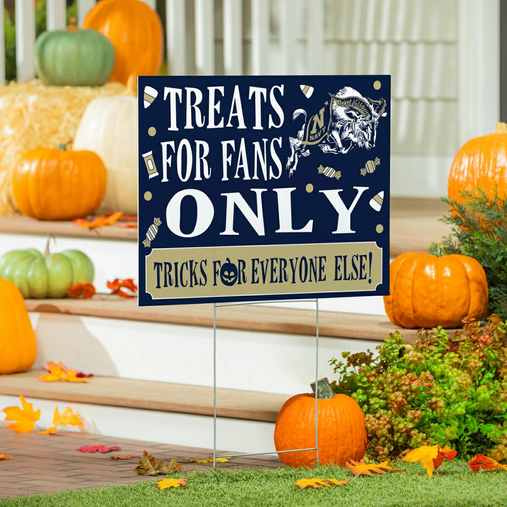 US Naval Academy Yard Sign, Halloween Treats for Fans, Collegiate, Home
