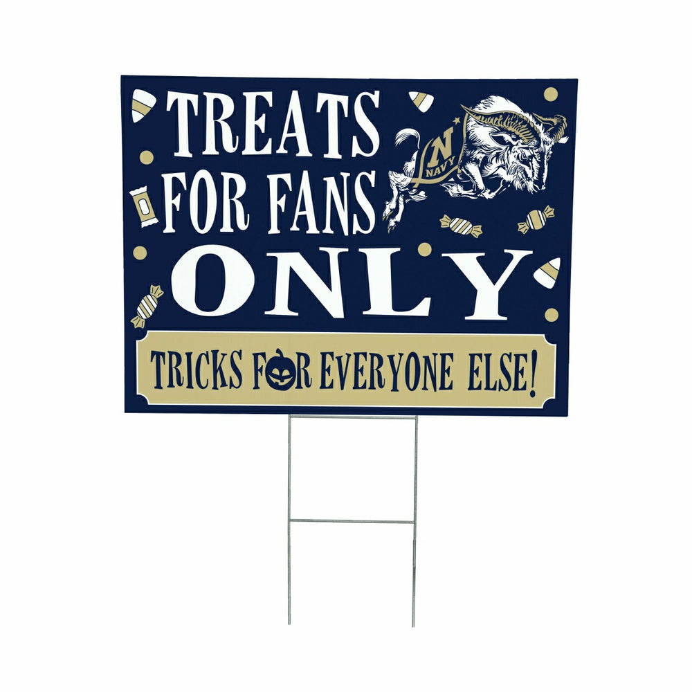 US Naval Academy Yard Sign, Halloween Treats for Fans, Collegiate, Home