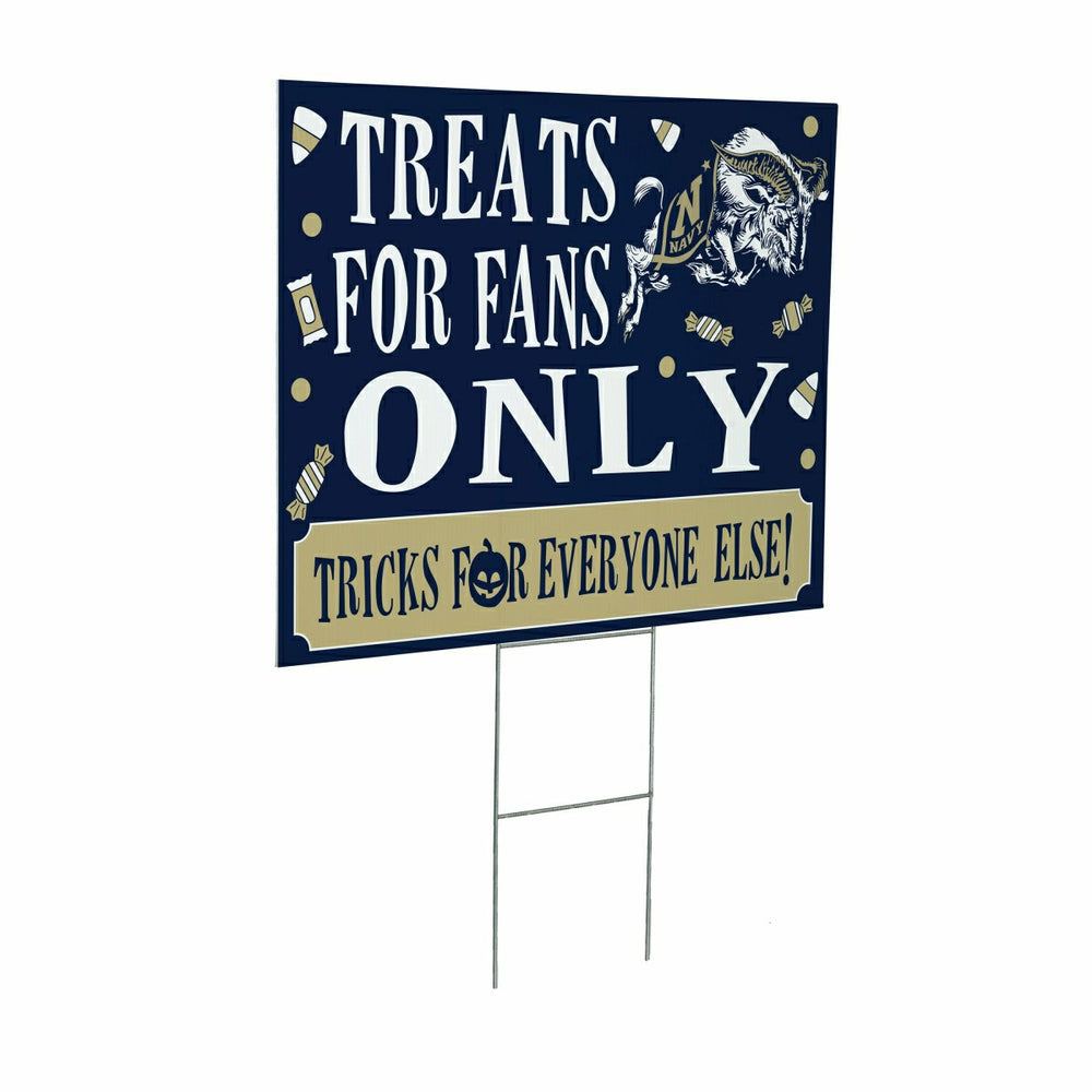 US Naval Academy Yard Sign, Halloween Treats for Fans, Collegiate, Home