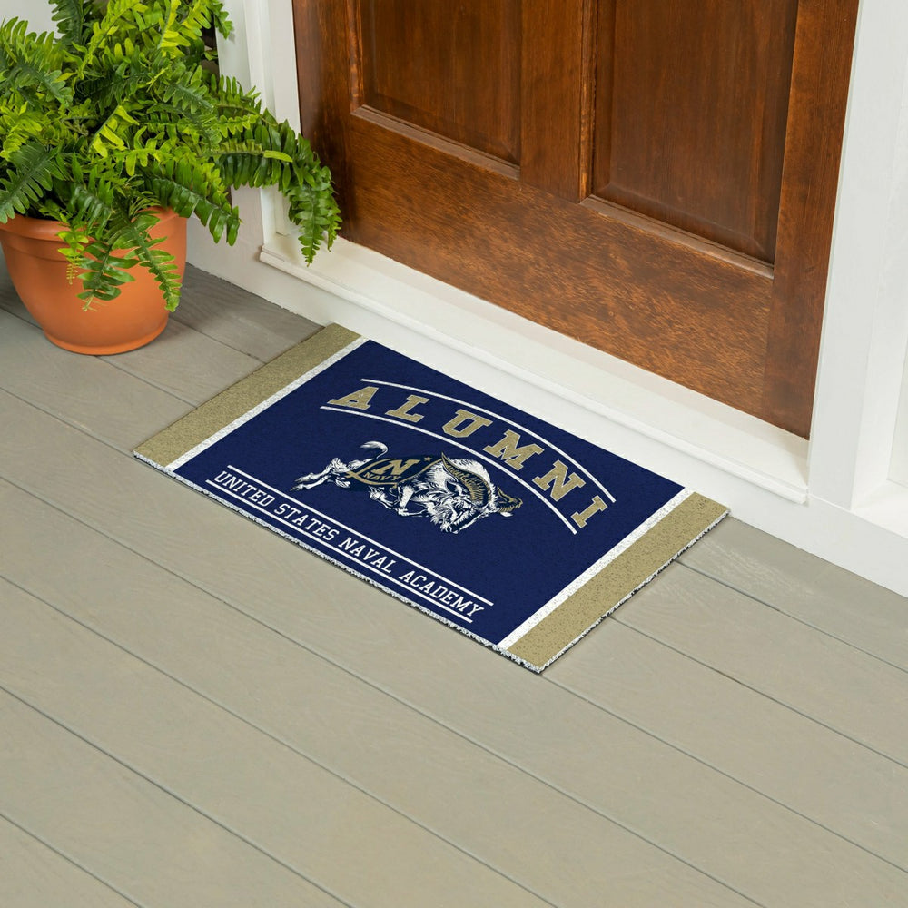 US Naval Academy Alumni Mat, 28"x16", Collegiate