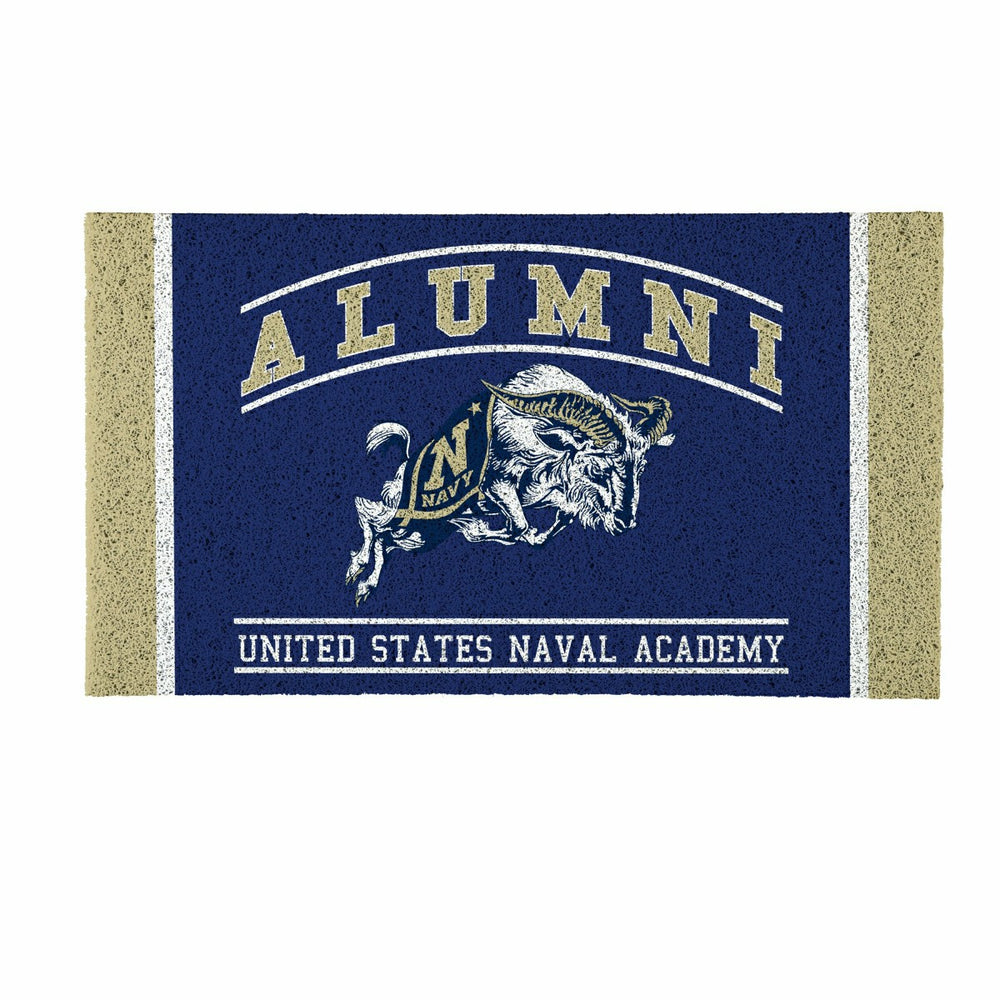 US Naval Academy Alumni Mat, 28"x16", Collegiate