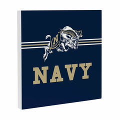 US Naval Academy Wood Wall Sign, 12x12, Collegiate, Home