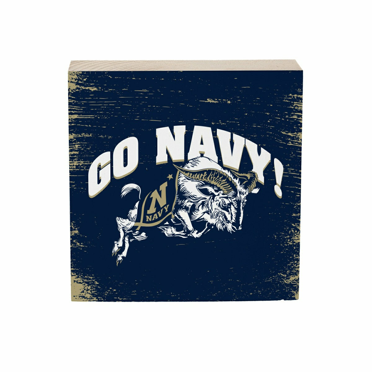 US Naval Academy Plock, Down Home Fans, 6x6, Collegiate, Home