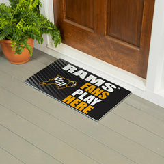 Virginia Commonwealth University Fan Mat, 28"x16", Collegiate