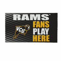 Virginia Commonwealth University Fan Mat, 28"x16", Collegiate