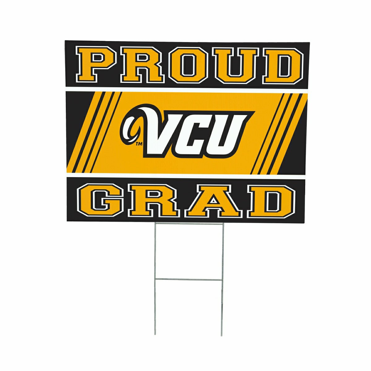 Virginia Commonwealth University Coroplast Yard Sign Graduate, Collegiate, Home