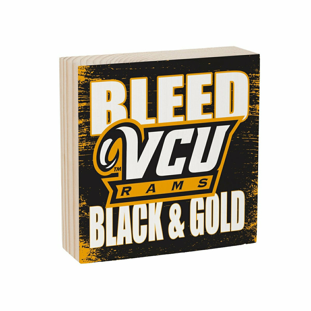 Virginia Commonwealth University Plock, Down Home Fans, 6x6, Collegiate, Home