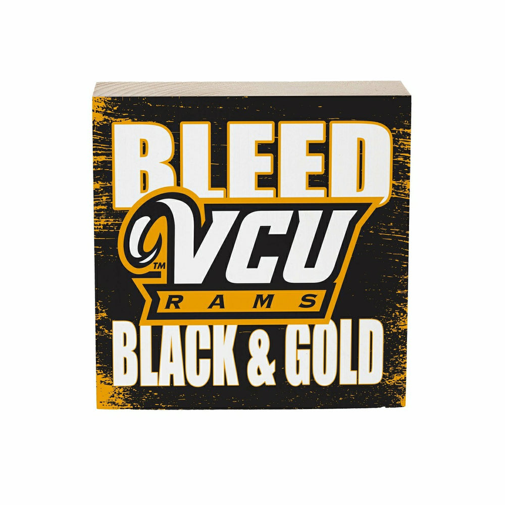 Virginia Commonwealth University Plock, Down Home Fans, 6x6, Collegiate, Home
