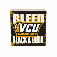 Virginia Commonwealth University Plock, Down Home Fans, 6x6, Collegiate, Home