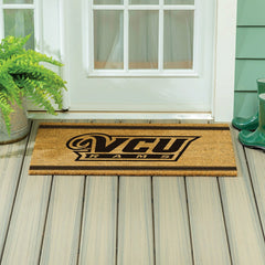 Virginia Commonwealth University Large One Color Coir Mat, 36"x24", Collegiate