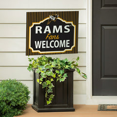 Virginia Commonwealth University Coroplast Yard Sign, "Fans Welcome", Collegiate, Home