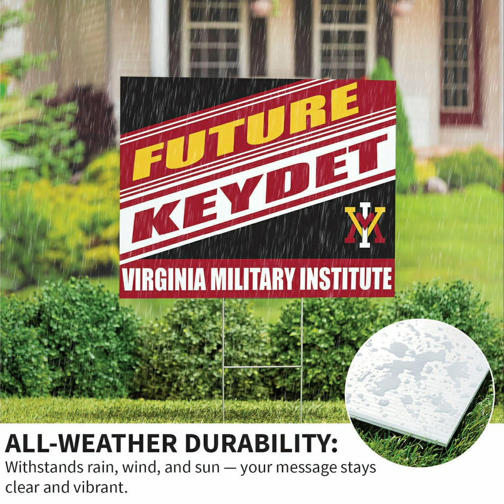 Virginia Military Institute Coroplast Yard Sign, Future Student, Collegiate, Home