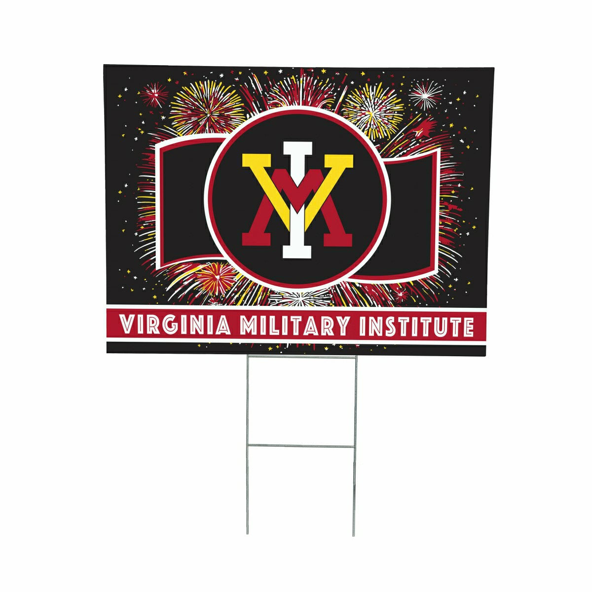 Virginia Military Institute Yard Sign, Patriotic, Collegiate, Home
